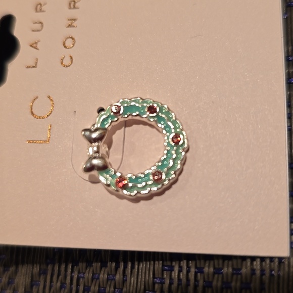 LC LAUREN CONRAD BRAND WOMEN'S HOLIDAY POST PIERCED EARRINGS BUNDLE OF 3 PAIR - Picture 8 of 12